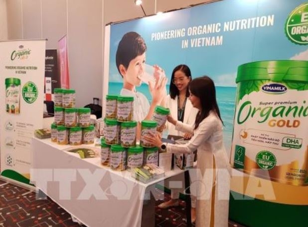 2019년 수입상품박람회에 참가한 베트남 기업.