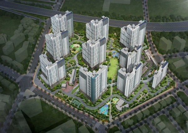 대우건설 다산신도시 자연앤푸르지오 조감도. 사진=대우건설