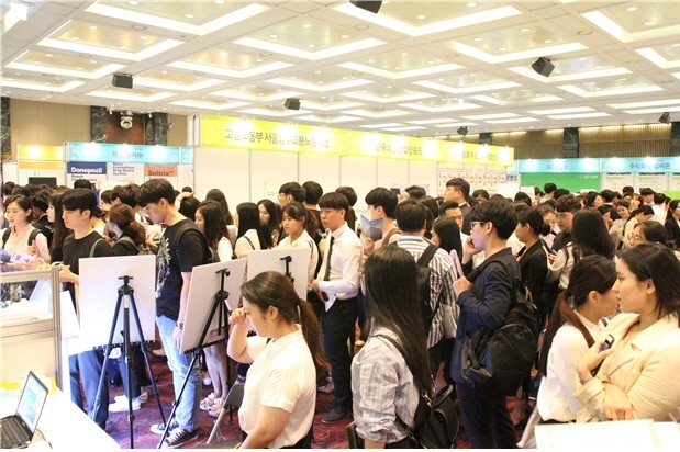 한국제약바이오협회의 '한국제약바이오산업 채용박람회'가 순조롭게 준비되고 있다. 사진은 지난해 열린 채용박람회 모습. 사진=글로벌이코노믹