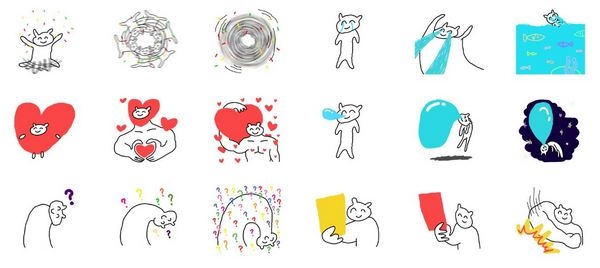 카카오톡 이모티콘 '띵동의 즐거우나루' 이미지. (사진=카카오톡 이모티콘샵)