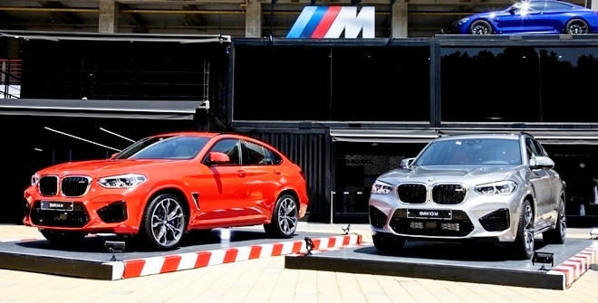 (왼쪽부터)신형 X4 M과 X3 M, 사진=BMW 코리아