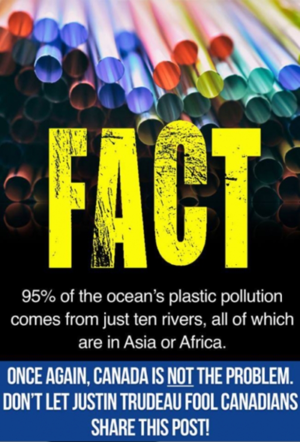 해양 플라스틱의 95%가 아프리카와 아시아 10개 강에서 나왔다는 주장은 잘못된 논문 해석에서 비롯됐다.