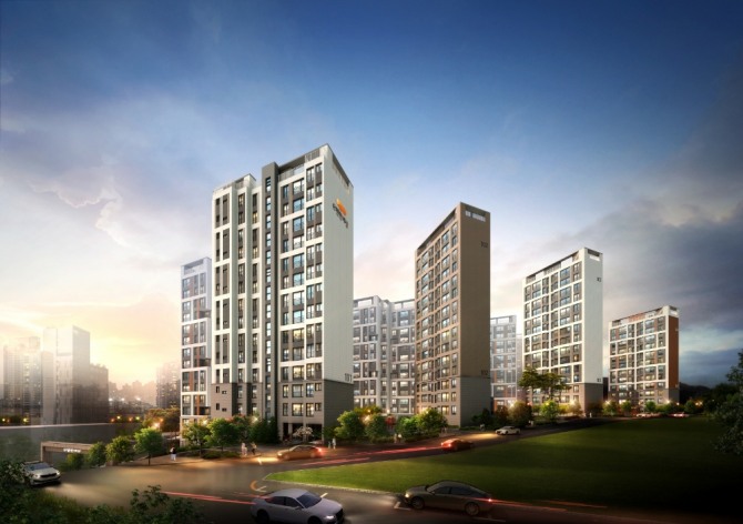 e편한세상 백련산_투시도. 사진=(주)삼호