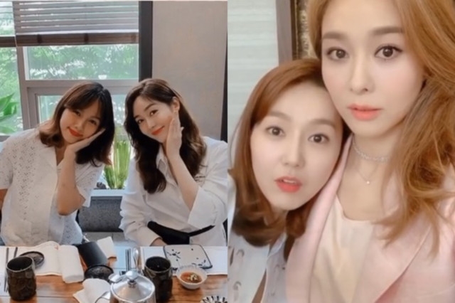 왼쪽부터 이효리, 성유리, 이진, 옥주현 ⓒ인스타그램