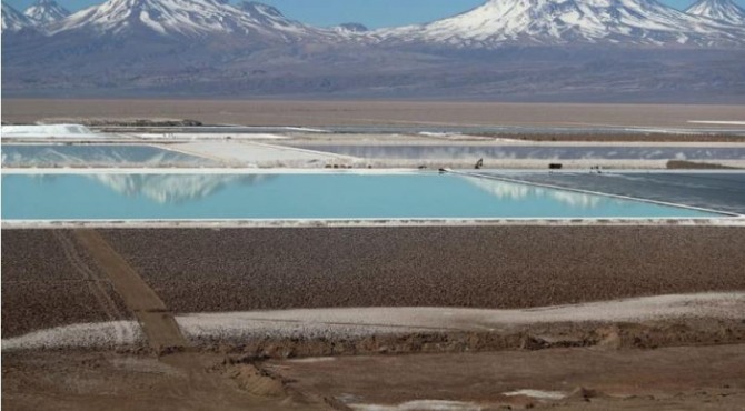 칠레이 리튬 염호 전경.사진=글로벌이코노믹DB