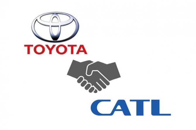 도요타 자동차와 중국 CATL은 17일, 기존의 협력 관계를 확대해 '포괄적 파트너십'을 체결했다고 발표했다. 자료=글로벌이코노믹