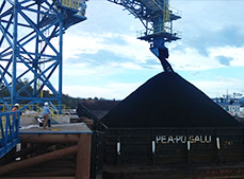 LG상사의 석탄사업 현장. 사진=LG상사