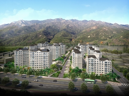 과천 푸르지오 써밋 조감도. 사진=대우건설