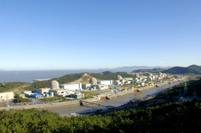 전남 영광군 한빛원자력발전소 전경. 사진=한국수력원자력
