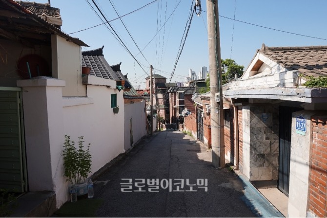서울 은평구 재개발사업 갈현1구역의 주택가 모습. 사진=김하수 기자 