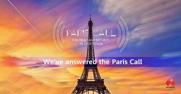 화웨이가 사이버 보안 문제를 공동으로 대응하는 국제 협약인 '파리 콜(Paris Call)'(사진)에 가입했다고 7일 밝혔다. 