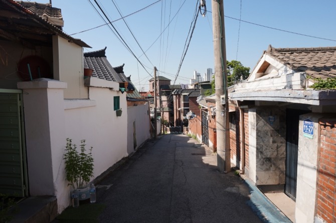 갈현1구역 재개발 주택가 전경. 사진=글로벌이코노믹 김하수 기자