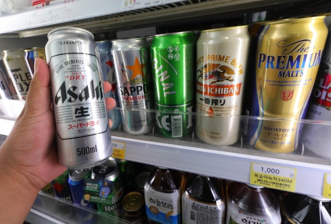 지난 10년간 수입 맥주 시장에서 1위를 유지해 온 일본 맥주가 3위로 내려앉았다./사진=뉴시스