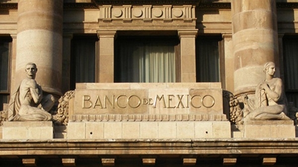 멕시코 중앙은행. 