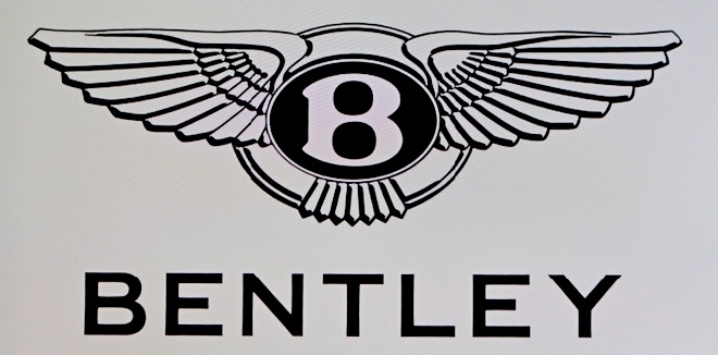 벤틀리가 브랜드 출범 100주년을 기념해 전기 자율차량인 ‘EXP 100 GT’ 콘셉트를 선보였다. 벤틀리 엠블럼. 사진=글로벌 이코노믹 정수남 기자