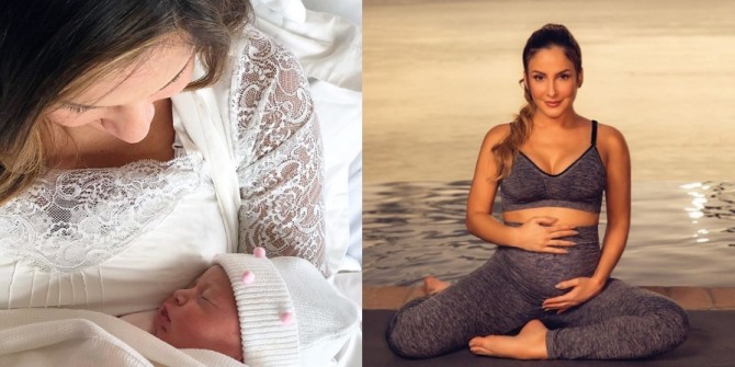 브라질 유명 가수 클라우디아 리테가 지난 20일 셋째 딸을 출산했다. 사진=클라우디아 리테 인스타그람 캡처 