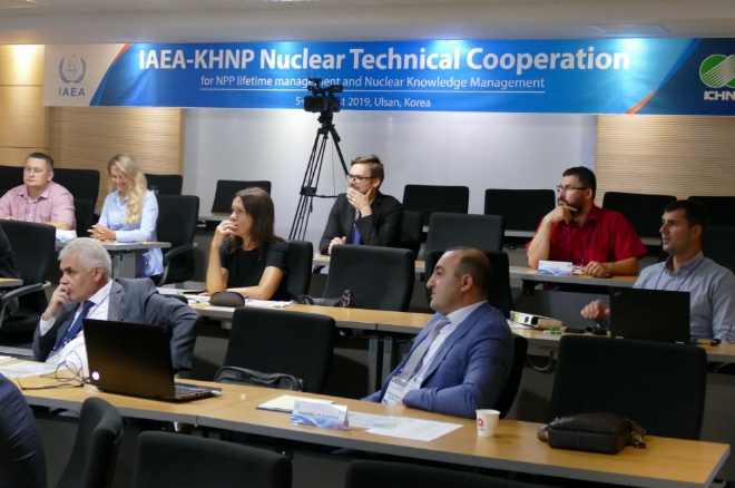한국수력원자력(한수원)이 5~9일 국제원자력기구(IAEA)와 공동으로 한국에서 동유럽 8개국 원전관계자를 초청해 워크숍을 개최했다. 사진=한수원