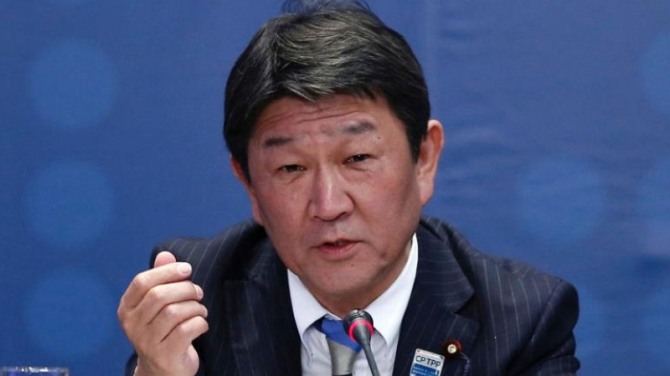 미국과의 무역협상에서 일본 측 대표는 미국과의 무역협상이 거칠고 힘들었다고 말했다. 사진=로이터/뉴스1
