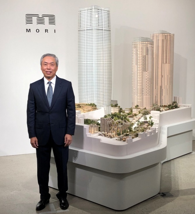 일본의 선도적인 도시 경관 개발업체인 모리빌딩은 22일 도쿄에 높이 약 330m의 초고층 빌딩을 건설할 계획을 발표했다. 