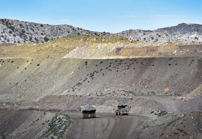 2015년 몰리코프사가 운영한 당시 미국 캘리포니아주 마운틴패스 희토류 광산. 사진=로이터