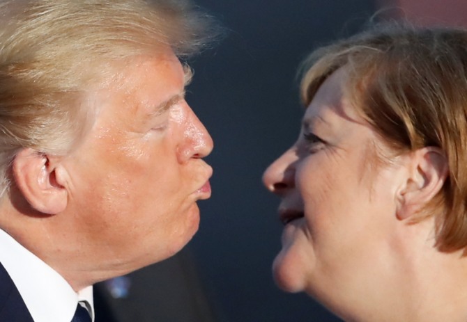 독일 정부는 마이너스 금리로 30년 만기 국채를 발행했다. 트럼프 대통령은 독일의 사례를 통해 미국 연준에 금리를 인하하도록 압력을 가하고 있다. 사진=로이터/뉴스1