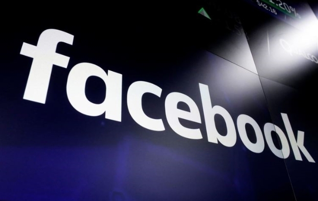 페이스북 기업 로고. 