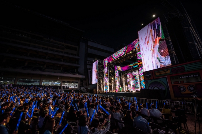 6월 8일 열린 경마공원 콘서트 모습. 사진=한국마사회 