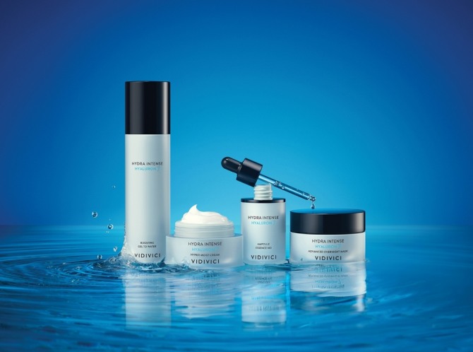 비디비치(VIDIVICI)가 지난 1일 수분 케어 라인 ‘하이드라 인텐스 히알루론 7’을 출시했다. 사진=비디비치