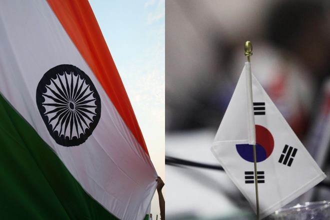 한화디펜스의 인도 진출에 이어 많은 한국 방산기업들이 인도에 투자진출을 모색하고 있다. 사진은 한국과 인도 국기. 사진=파이낸셜익스프레스