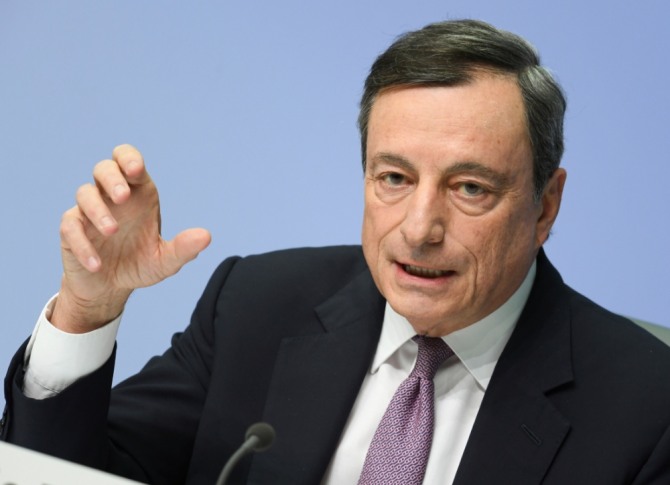 마리오 드라기 유럽중앙은행(ECB) 총재. 사진=뉴시스