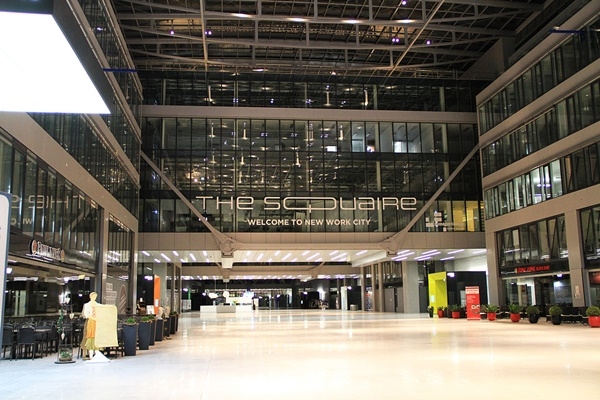 독일 프랑크푸르트에 있는 더스퀘어빌딩 내부. 사진=위키피디아