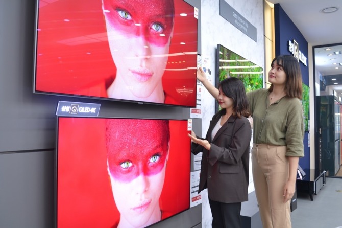 전자랜드는 오는 9월 30일까지 가을맞이 TV 세일을 진행하고 일부 행사 모델을 최대 50%까지 할인 판매한다. 사진=전자랜드