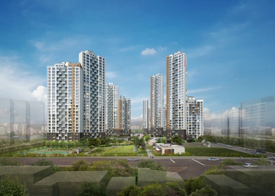 역삼센트럴아이파트 조감도. 사진=HDC현대산업개발