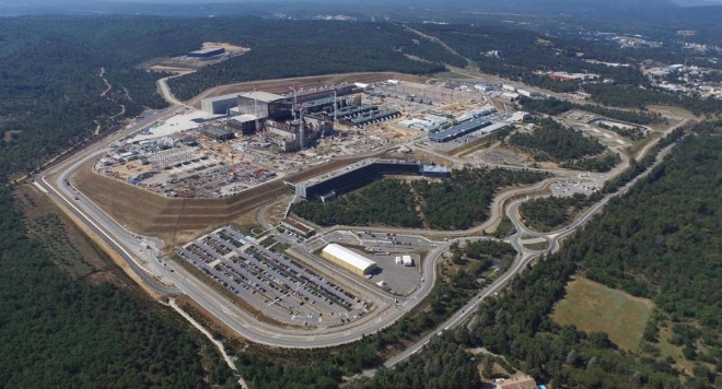 프랑스 남부 카다라쉬 지방에 있는 ITER 건설 부지 전경. 사진=국가핵융합연구소 