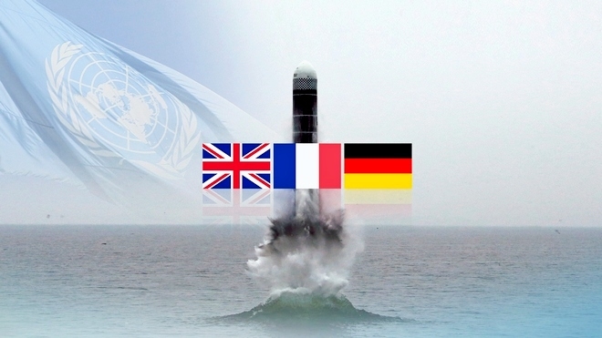 영국, 프랑스, 독일이 북한의 SLBM 발사에 대해 안보리 회의에서 성토했다. 사진=연합뉴스