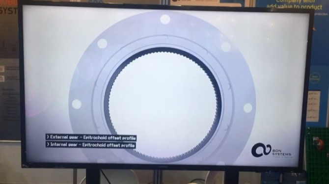 ㈜본시스템즈가 2019 로보월드에 참여해 소재부품 국산화를 앞당길만한 자체적으로 개발한 감속기술을 소개하고 있어 주목 받고 있다고 10일 밝혔다. 사진=본시스템즈