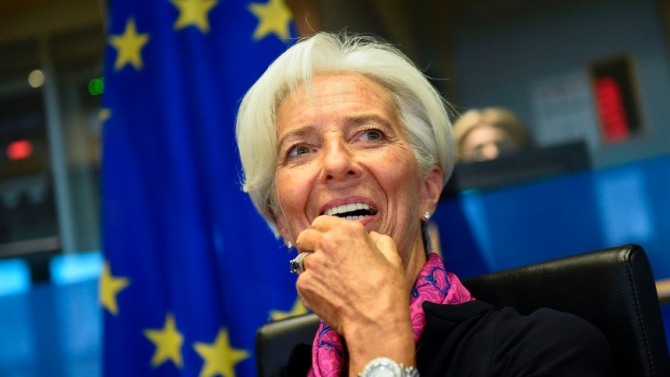11월 1일 부임할 유럽중앙은행(ECB) 크리스틴 라가르드 신임 총재. 