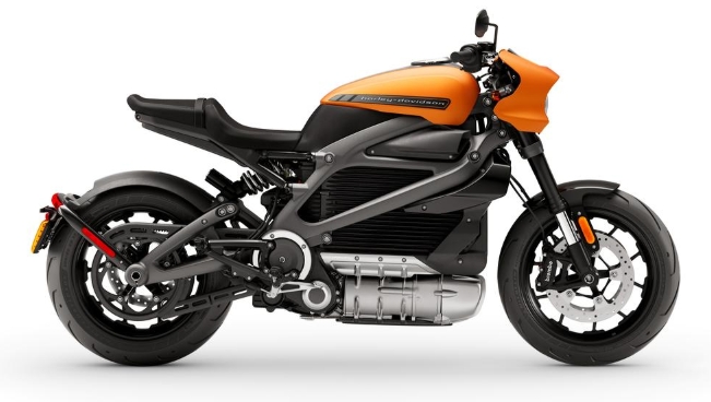 할리데이비슨의 새로운 전기 오토바이 '라이브와이어'.