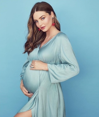 모델 미란다 커(36)가 15일 셋째 아들을 출산했다.사진=미란다 커 인스타그램 캡처