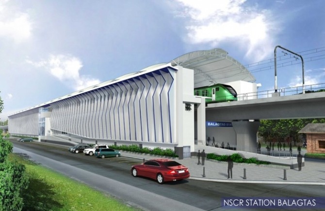 필리핀 정부가 추진하고 있는 '남북통근철도(NSCR)'의 정류장 가상도. 사진=ABS-CBN 홈페이지