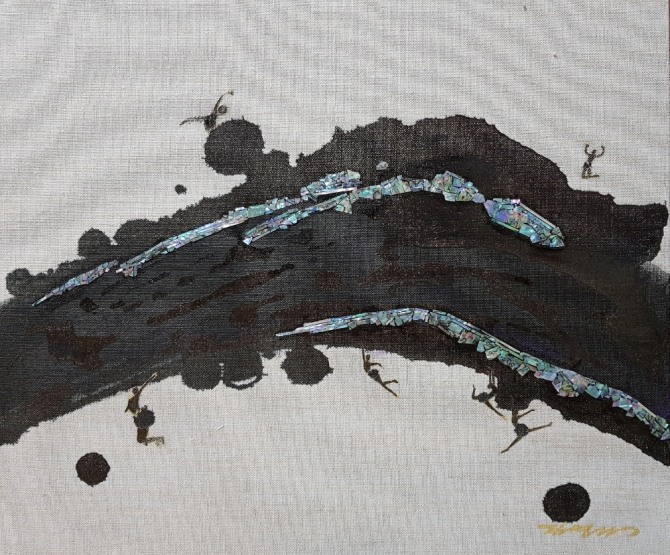 이우 김영자의 'Lively', 45.5 ×53.0cm  oil on canvas, 2019