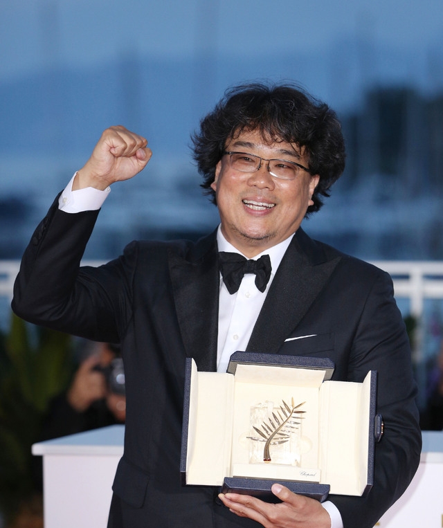 영화 '기생충'으로 제39회 영평상에서 감독상을 수상한 봉준호 영화감독.