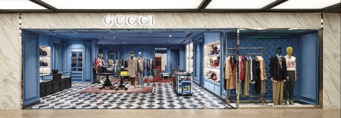 이탈리아 럭셔리 브랜드 구찌(Gucci)는 최근 신세계백화점 센텀시티점에 구찌 멘즈(Men’s) 스토어를 오픈했다고 29일 밝혔다. 사진=구찌