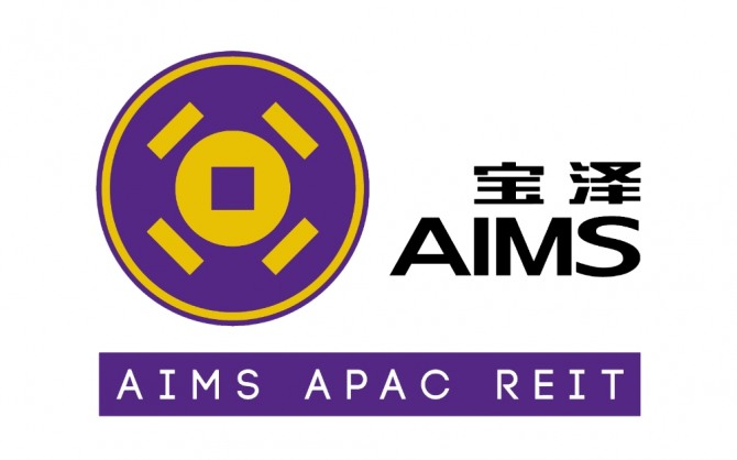 싱가포르 부동산신탁회사 ‘에임스에이팩리츠(AIMS Apac Reit)’ 로고