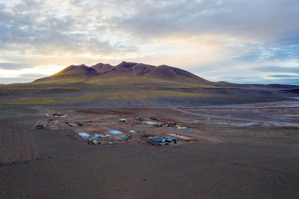 아르헨티나 살타주에 위치한 포스코의 리튬채굴광산 모습.