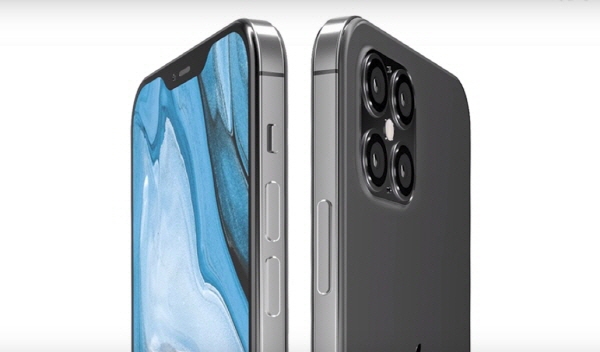 폰아레나는 아이폰12가 아이폰4의 클래식한 디자인으로 출시될 것이라며 소문에 기반해 그려진 렌더링 이미지를 공개했다. 사진=폰아레나 공식 유튜브