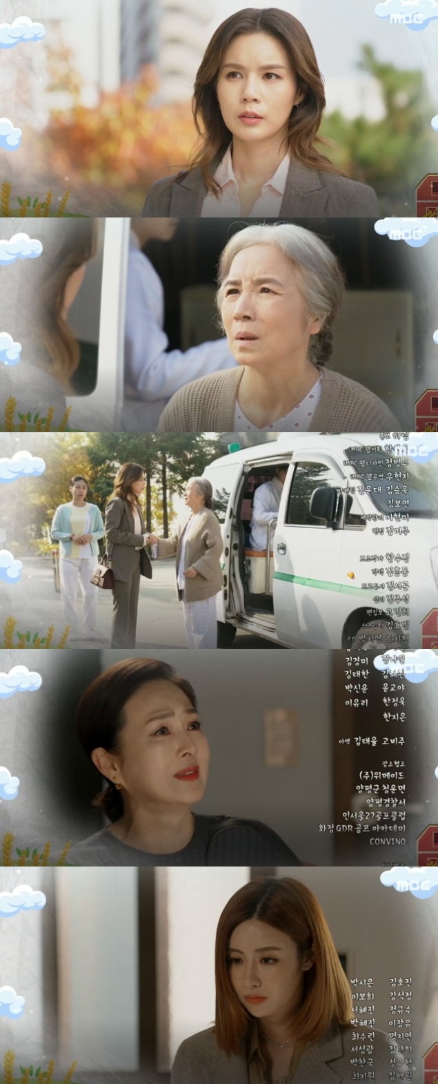 15일 오전 방송되는 MBC 일일드라마 '모두 다 쿵따리' 88회에는 송보미(본명 이봄, 박시은 분)가 조순자(이보희 분)가 나비(서혜진 분) 친아버지 장기사(최재호 분)까지 살해하는 것을 보고 친할머니 서우선(박혜진 분)을 다른 병원으로 이송시키고 전면전을 개시하는 반전이 그려진다. 사진=MBC '모두 다 쿵따리' 88회 예고 영상 캡처 