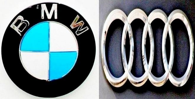 BMW 구매관리위원회 출신인 마르쿠스 뒤스만(50) 위원이 아우디 CEO로 내정됐다. (왼쪽부터)BMW, 아우디엠블럼. 사진=글로벌 이코노믹 정수남 기자