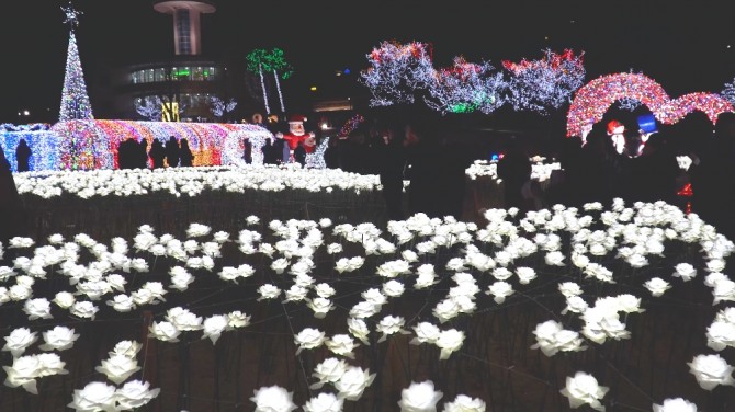 대한민국 대표 겨울축제 ‘보성차밭 빛 축제’는 예년보다 보름가량 빨리 시작돼 오는 11월 29일 개막, 2020년 1월 5일까지 38일간 전남 보성군 한국차문화공원 일원에서 펼쳐진다. /전남 보성군=제공