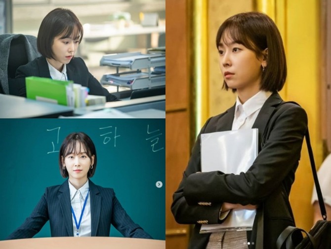 로코 퀸 서현진(34)이 tvN 새 월화드라마 '블랙독'에서 열정적 신입 기간제 교사로 변신한다. 사진=tvN 제공
